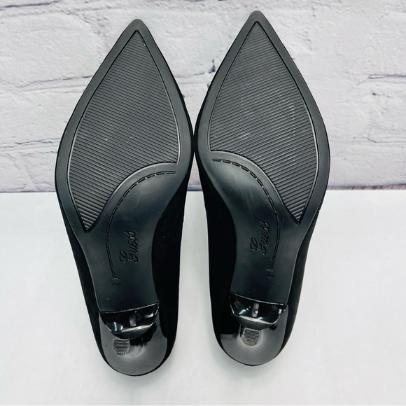 Women's Guess Studded High Heel Stiletto Pumps Suede Shoes 7.5 - Picture 11 of 13